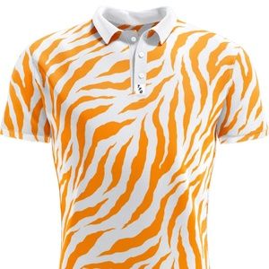 White Bengals Mens Polo NFL